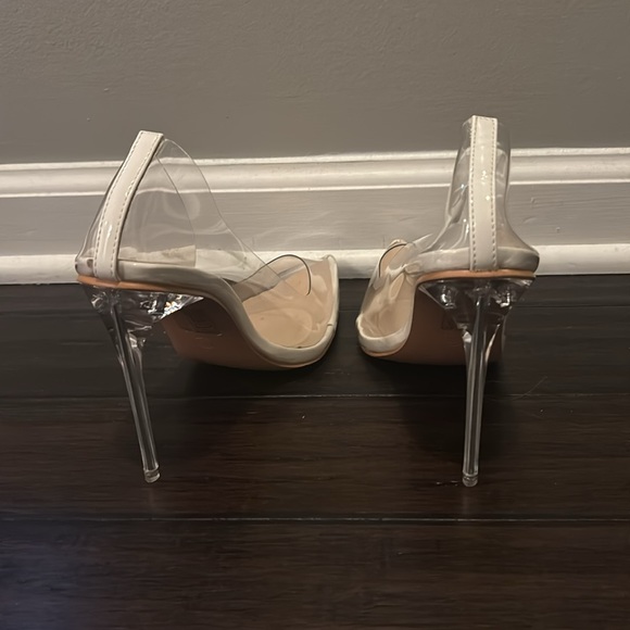 Clear 4in stiletto pump - Picture 3 of 5